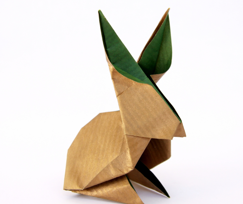 Complex Origami Rabbit Let's have some fun this Rabbit Awareness Week - Origami Style!